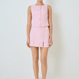 Pinstripe Mini Skort