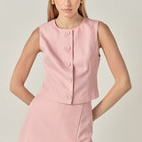 MARSY - Pinstripe Mini Skort - SKORTS available at Marsy