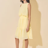 Tiered Midi Skirt