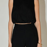 High Low Cropped Tank Top