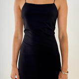 Fitted Knit Midi Dress
