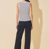 Striped Knit Tank Top