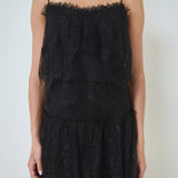 Lace Cami with Ruffle