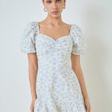 Floral Print Mini Dress