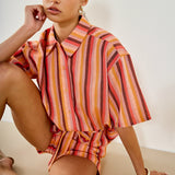 Striped Button Up Shirt