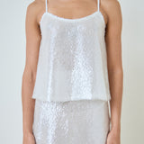 Sequin Embellished Cami Top