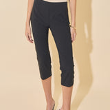 Low Rise Capris with Side Slits