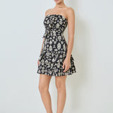 Strapless Ruffle Top
