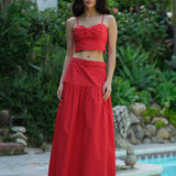 Sweetheart Cropped Tank Top