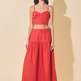 Sweetheart Cropped Tank Top