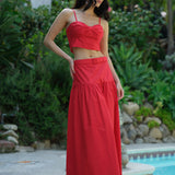 Sweetheart Cropped Tank Top