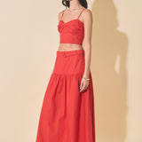 Sweetheart Cropped Tank Top