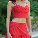 Sweetheart Cropped Tank Top