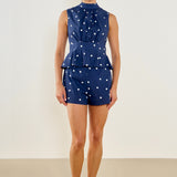 Polka Dot Mini Shorts