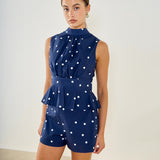 Polka Dot Mini Shorts