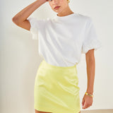 Boyfriend T-Shirt with Rosette Details