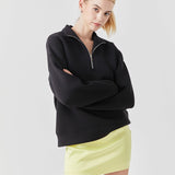 Solid Satin Fit Mini Skirt