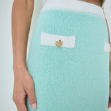 Crochet Knit Maxi Skirt