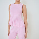 Sleeveless Knit Top