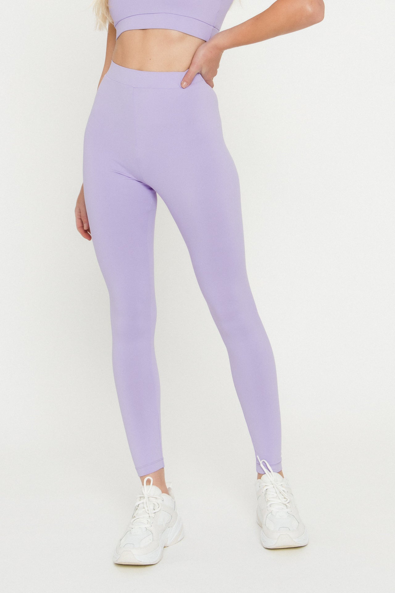 MARSY - High Rise Leggings - PANTS available at Marsy