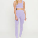 MARSY - High Rise Leggings - PANTS available at Marsy