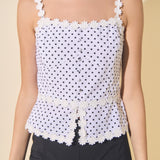 Floral Strap Top