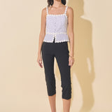 Floral Strap Top
