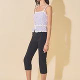 Floral Strap Top