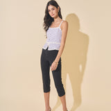 Floral Strap Top