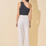 Cut Out Asymmetric Bodysuit