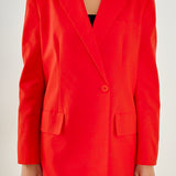 Linen Loose Suit Jacket