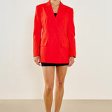 Linen Loose Suit Jacket