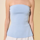 Tube Top Knitted Top