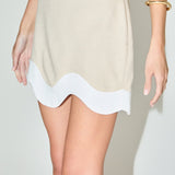 Color Block Skirt