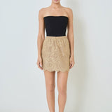Lace Mini Skirt