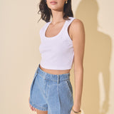 Ribbed Crop Top