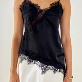 Asymmetric Lace Top
